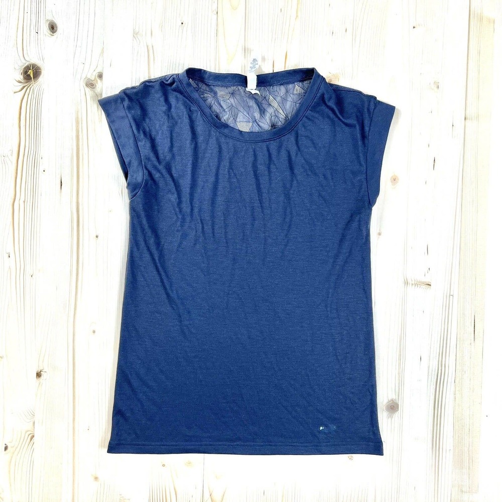 Under Armour Womens Gray HeatGear Semi-Fitted Sleeveless Training Shirt Small